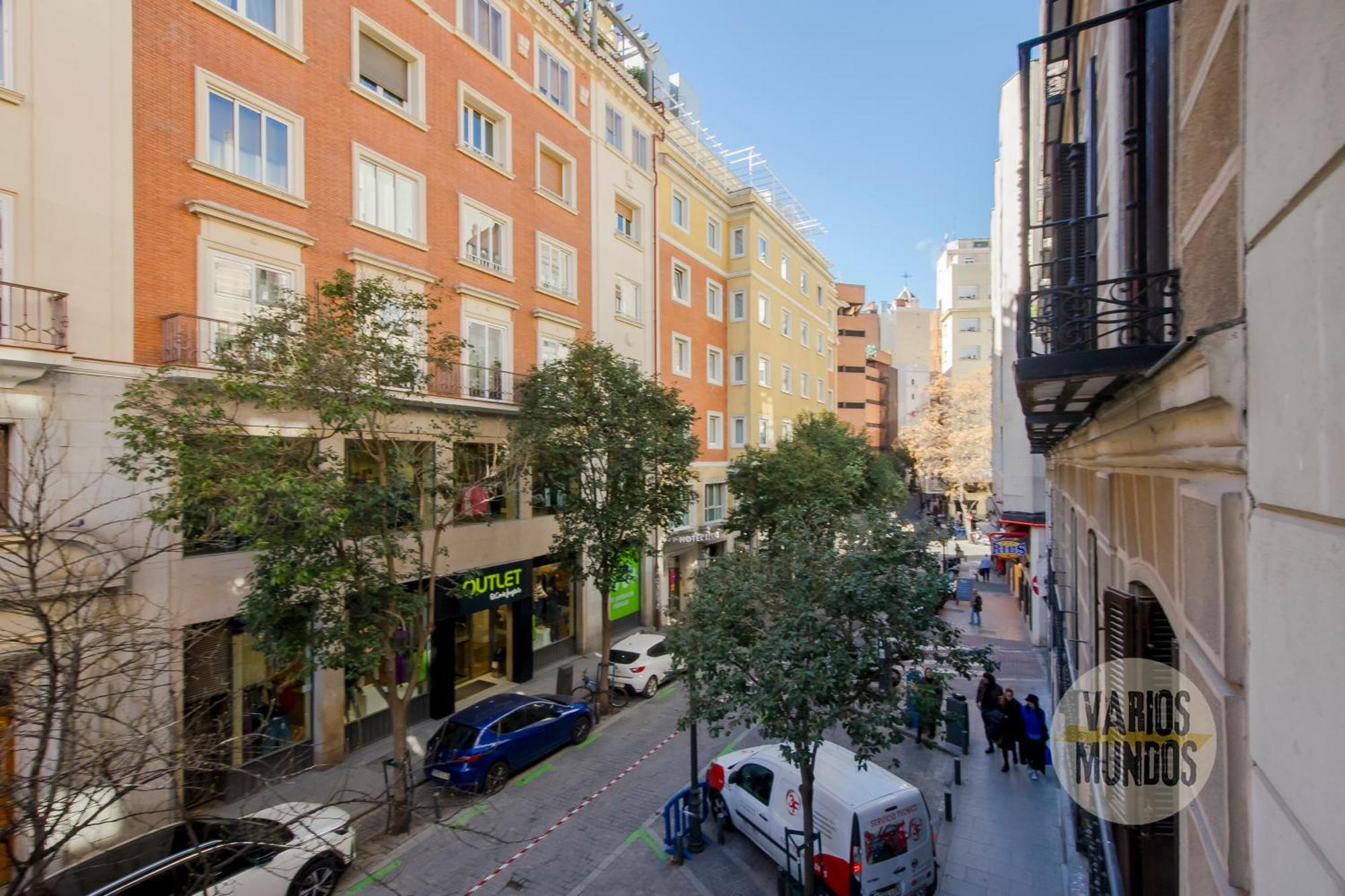 Wonderful Apt Para 7 En Preciados-Plaza Del Carmen E2 Madrid Exterior photo
